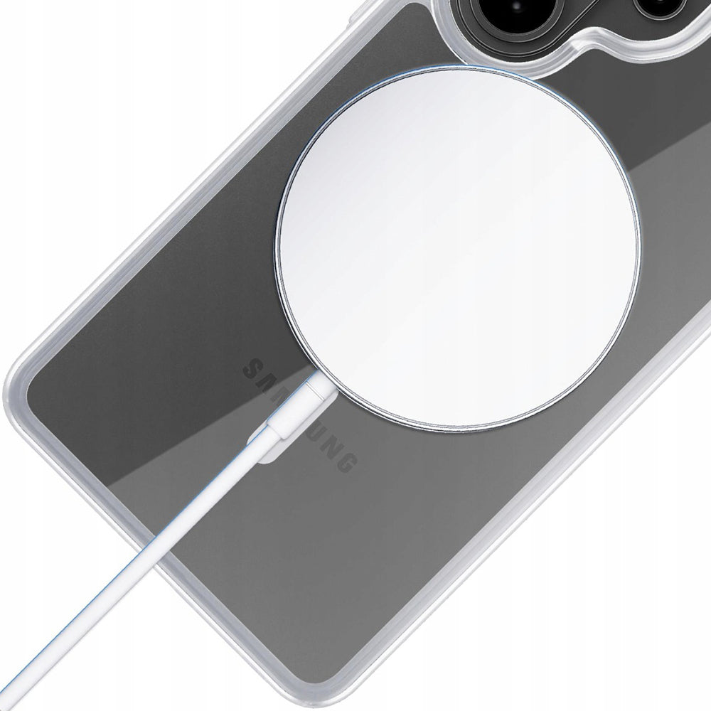 MagSafe Hülle für Samsung Galaxy S26 Ultra, 3MK, Armor MagCase, Transparent