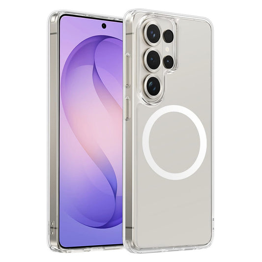 MagSafe Hülle für Samsung Galaxy S26 Ultra S948, Blueo, Crystal+ Anti-Drop, Transparent