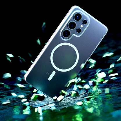 MagSafe Hülle für Samsung Galaxy S26 Ultra S948, 3MK, Clear MagCase, Transparent