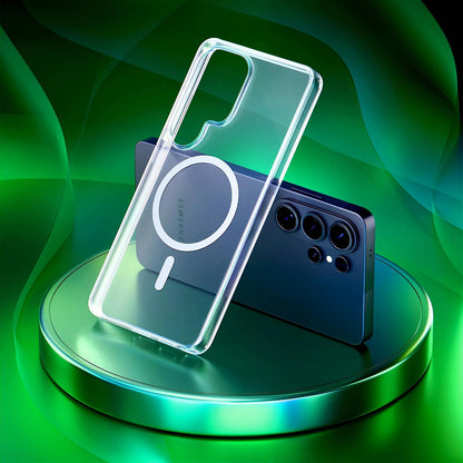 MagSafe Hülle für Samsung Galaxy S26 Ultra S948, 3MK, Clear MagCase, Transparent