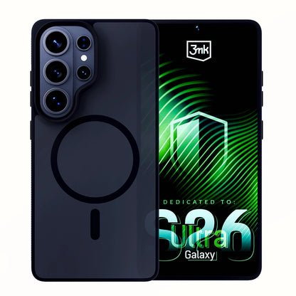 MagSafe Hülle für Samsung Galaxy S26 Ultra S948, 3MK, Smoke MagCase, Grau