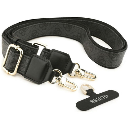MagSafe Hülle für Samsung Galaxy S26 Ultra S948, GUESS, 4G Big Rhinestone Triangle Strap, Schwarz