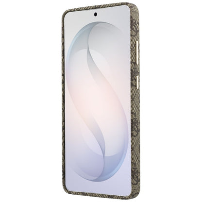 MagSafe Hülle für Samsung Galaxy S26 Ultra S948, Guess, 4G Script Logo, Braun