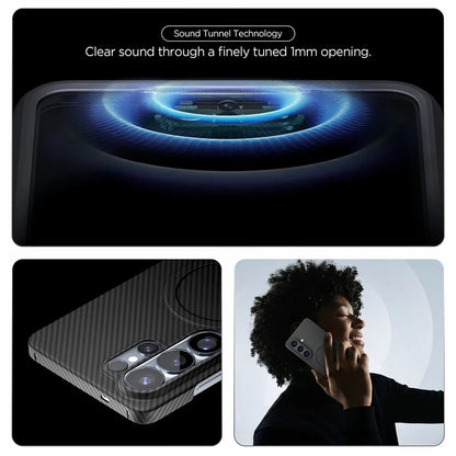 MagSafe Hülle für Samsung Galaxy S26 Ultra S948, Spigen, Air Skin, Schwarz ACS11029