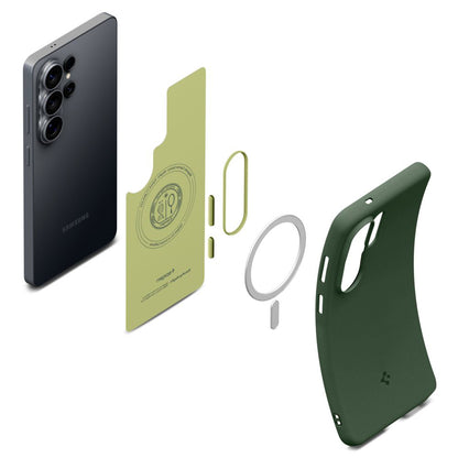 MagSafe Hülle für Samsung Galaxy S26 Ultra S948, Spigen, Caseology Nano Pop, Grün ACS11039