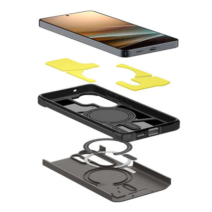 MagSafe Hülle für Samsung Galaxy S26 Ultra S948, Spigen, Tough Armor, Grau ACS10685