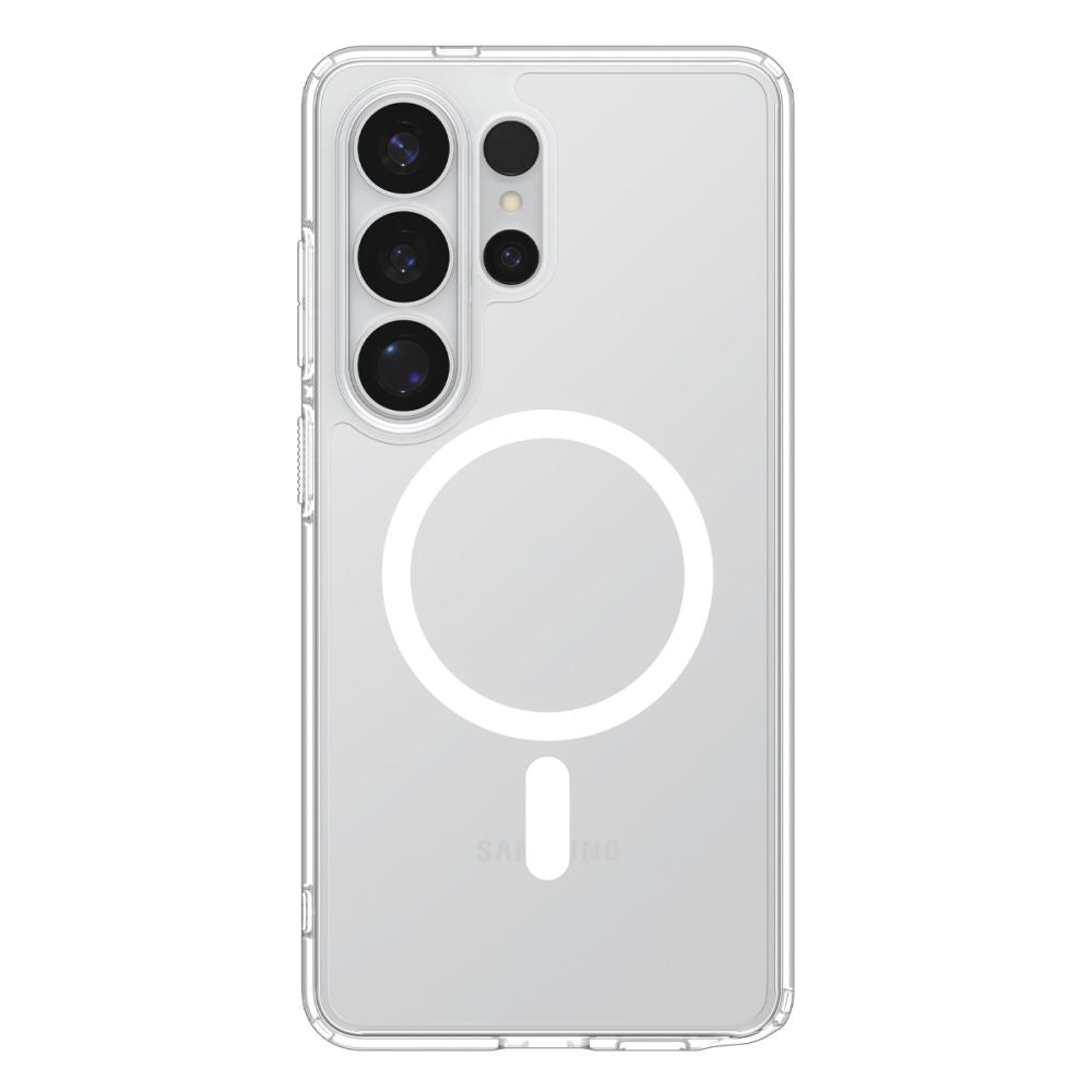 MagSafe Hülle für Samsung Galaxy S26 Ultra S948, Spigen, Ultra Hybrid, Transparent Weiß ACS10679
