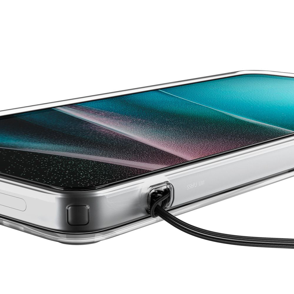 MagSafe Hülle für Samsung Galaxy S26 Ultra S948, Spigen, Ultra Hybrid, Transparent Weiß ACS10679