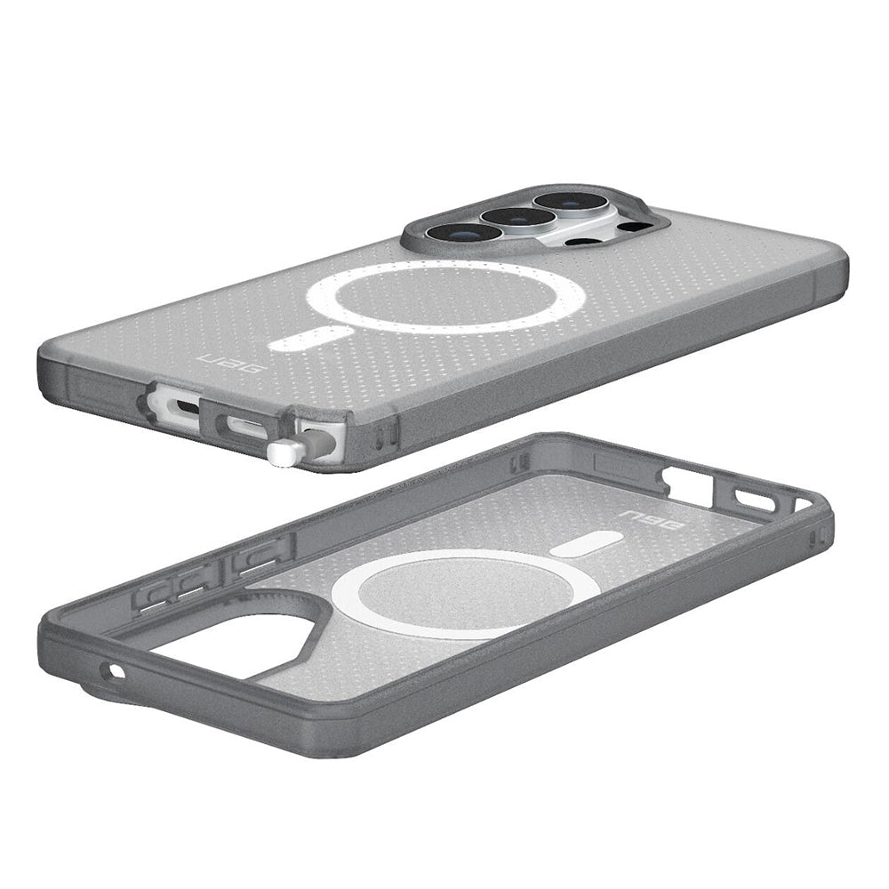 MagSafe-Hülle für Samsung Galaxy S26 Ultra S948, Urban Armor Gear, Dot, Satin Grau