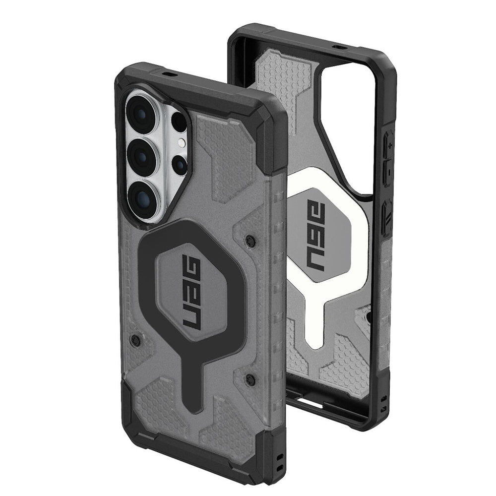 MagSafe-Hülle für Samsung Galaxy S26 Ultra S948, Urban Armor Gear, Pathfinder Clear, Grau