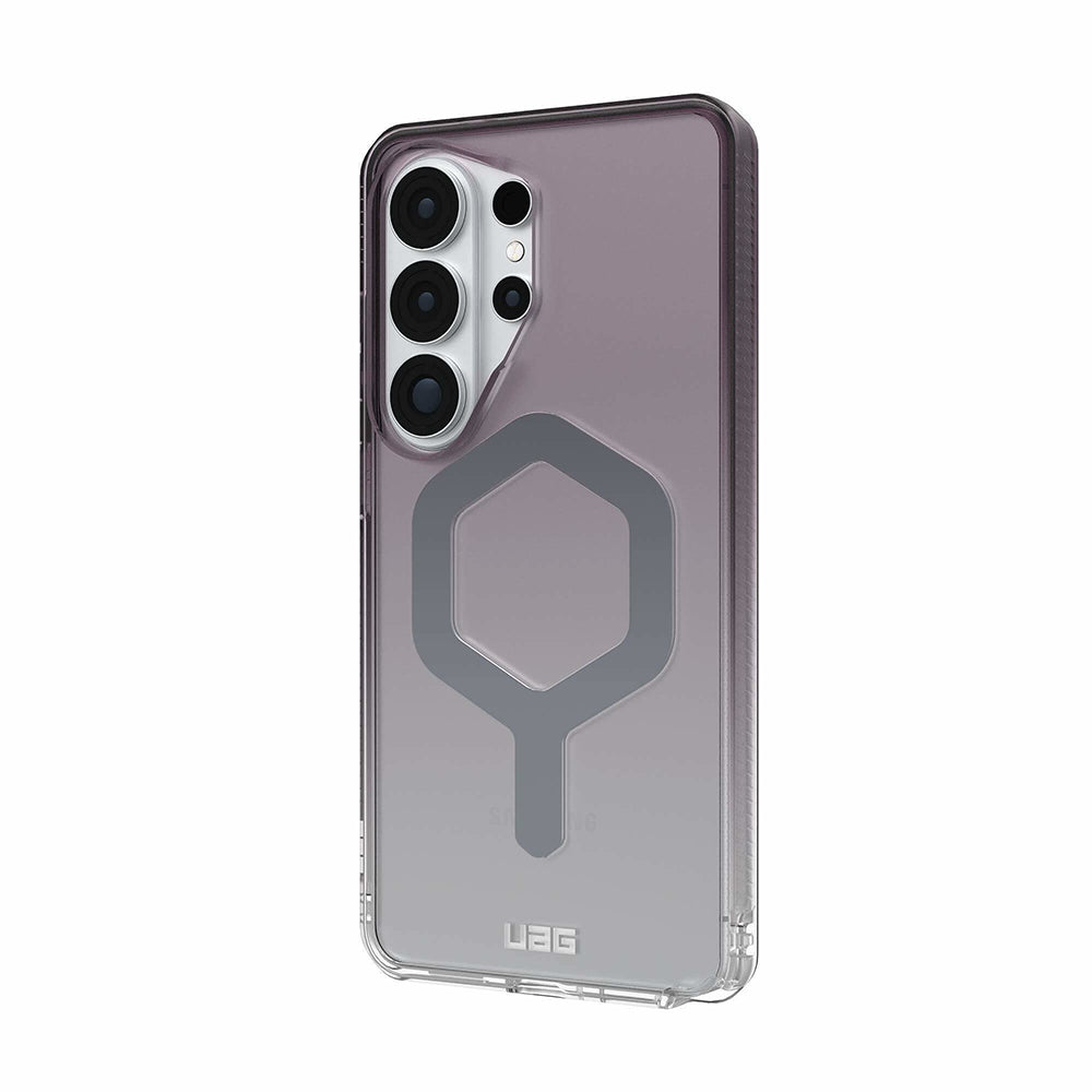 MagSafe-Hülle für Samsung Galaxy S26 Ultra S948, Urban Armor Gear, Plyo, Schwarz Transparent