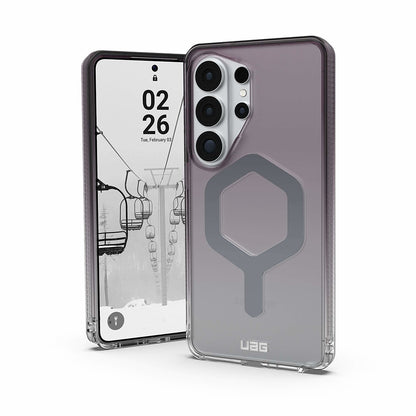 MagSafe-Hülle für Samsung Galaxy S26 Ultra S948, Urban Armor Gear, Plyo, Schwarz Transparent