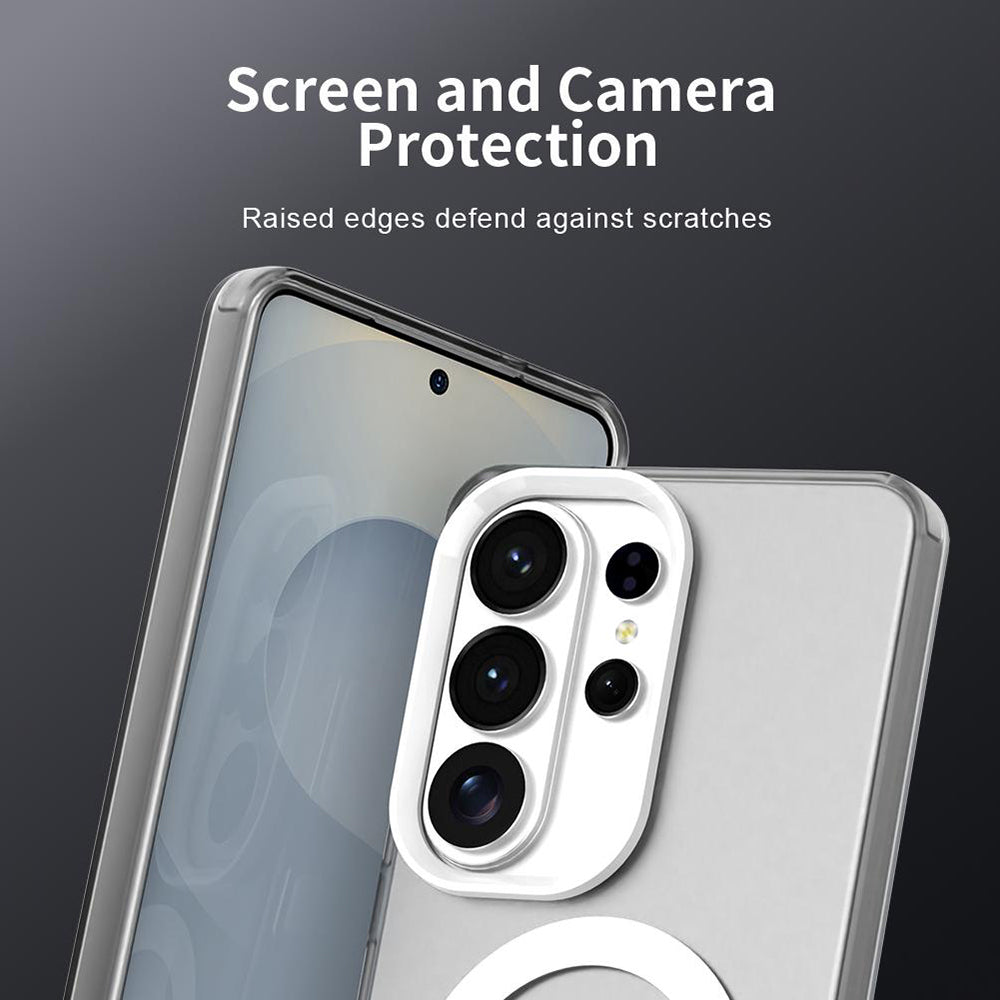 MagSafe Case for Samsung Galaxy S26 Ultra, Techsuit, CandyCase, White