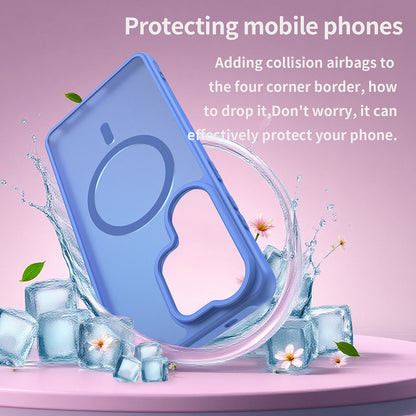 MagSafe Case for Samsung Galaxy S26 Ultra, Techsuit, HaloFrost II, Blue