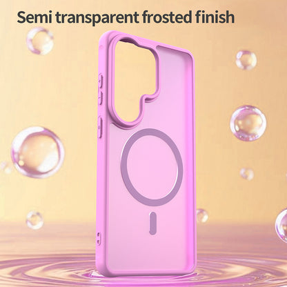 MagSafe Hülle für Samsung Galaxy S26 Ultra S948, Techsuit, HaloFrost II, Rosa