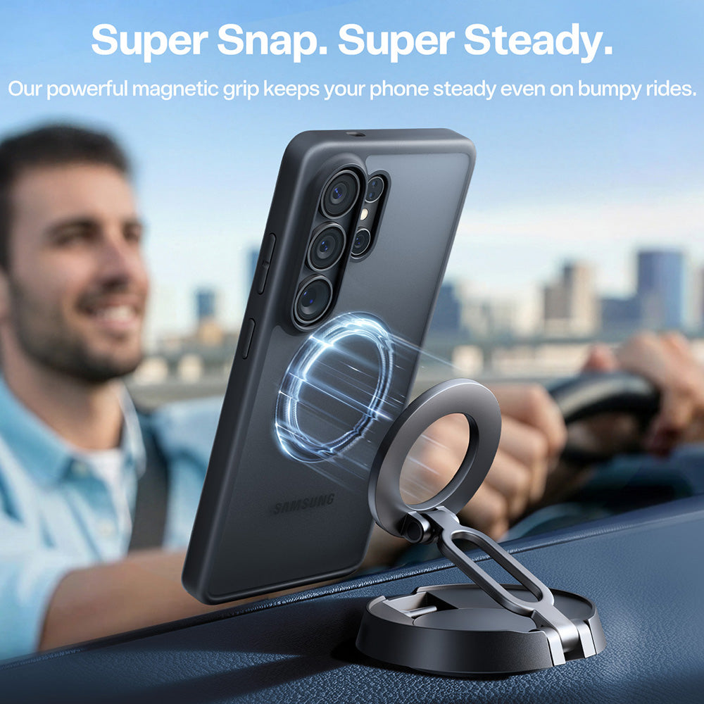 MagSafe Hülle für Samsung Galaxy S26 Ultra, Torras, Guardian, Schwarz