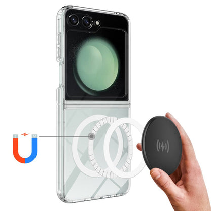 MagSafe-Hülle für Samsung Galaxy Z Flip7 FE F761 / Z Flip6 F741, Techsuit, Pro, Transparent