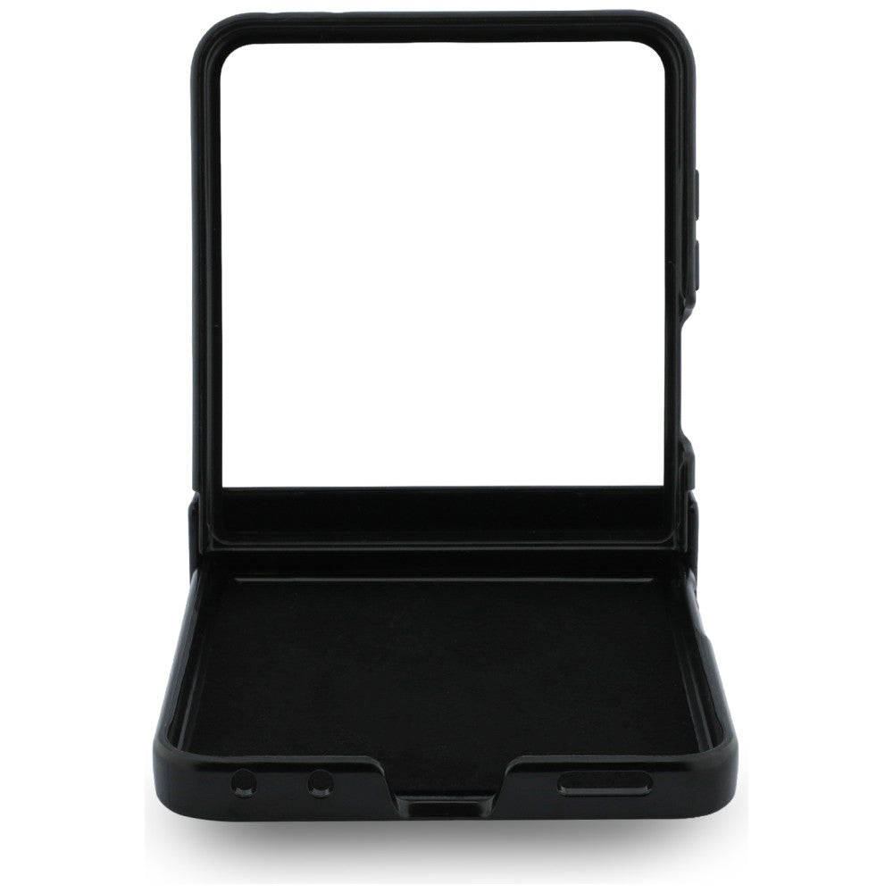 MagSafe-Hülle für Samsung Galaxy Z Flip8 F776, Guess, Ring Stand Grained Classic Logo, Beige