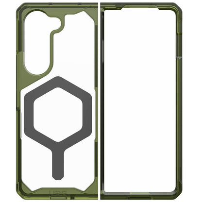 MagSafe-Hülle für Samsung Galaxy Z Fold5 F946, Urban Armor Gear, Plyo Pro, Grün Grau