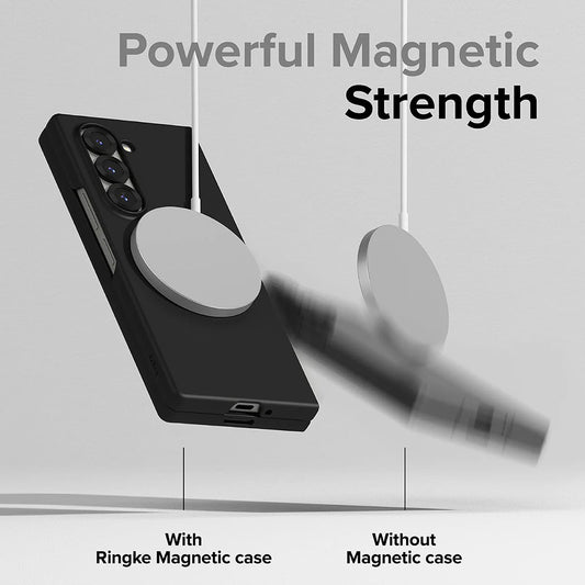 MagSafe Hülle für Samsung Galaxy Z Fold6 F956, Ringke, Slim, Schwarz