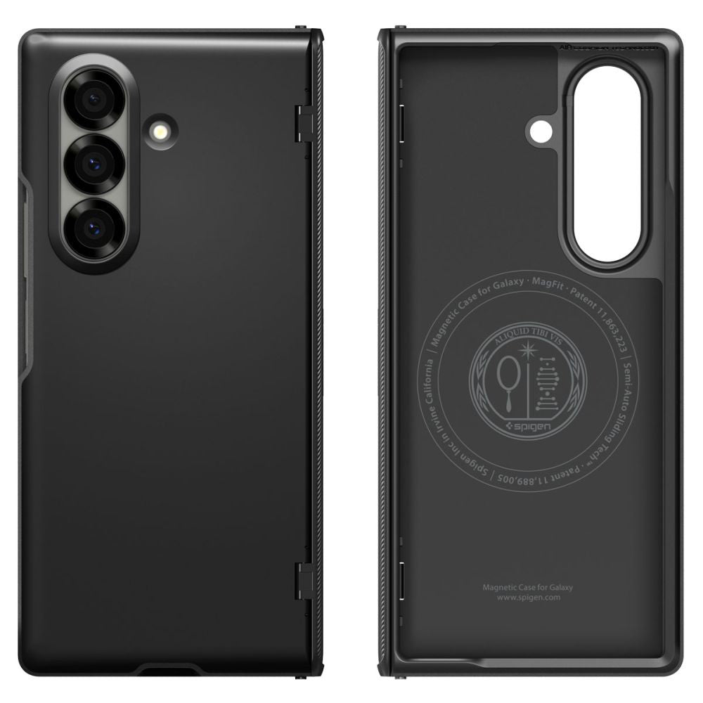 MagSafe Hülle für Samsung Galaxy Z Fold7 F966, Spigen, Slim Armor Pro, Schwarz