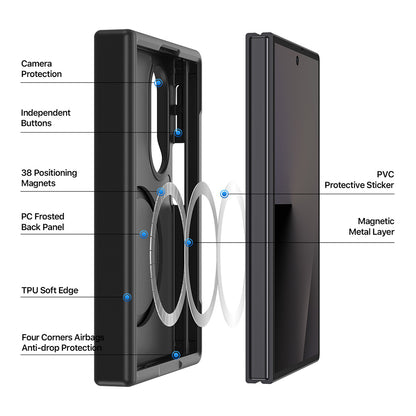 MagSafe-Hülle für Samsung Galaxy Z Fold8 F971, DUX DUCIS, Yind, Schwarz