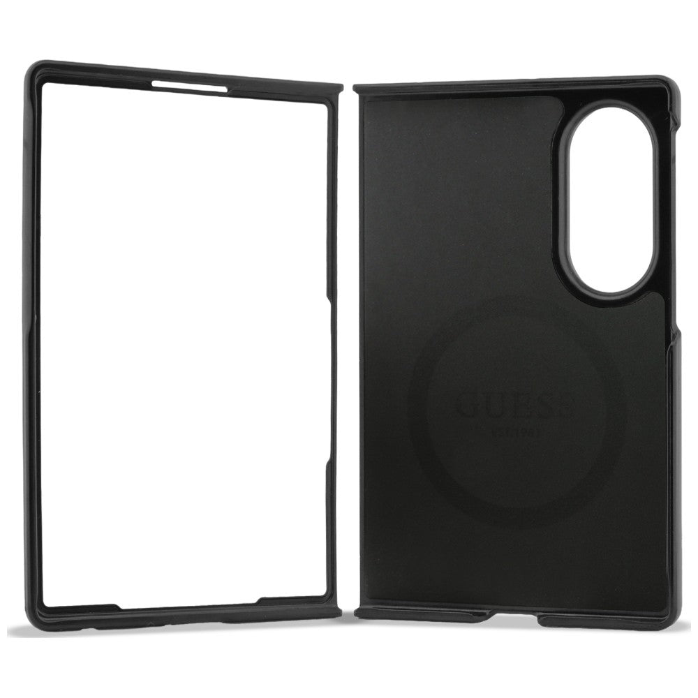 MagSafe-Hülle für Samsung Galaxy Z Fold8 F971, Guess, 4G Leather Classic, Braun