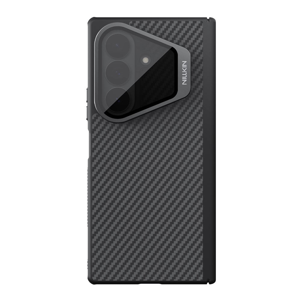 MagSafe-Hülle für Samsung Galaxy Z Fold8 Ultra F976, Nillkin, CarboProp mit transparentem schwarzem Objektivschutz, Schwarz