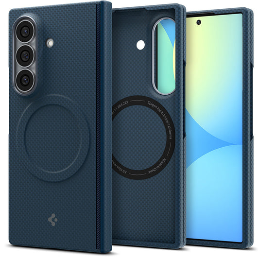 MagSafe-Hülle für Samsung Galaxy Z Fold8 Ultra F976, Spigen, Air Skin, Marineblau ACS11852