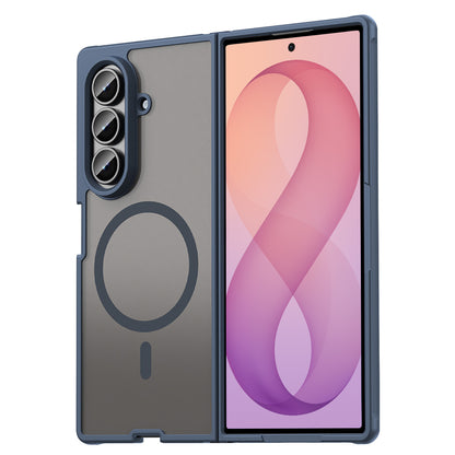 MagSafe-Hülle für Samsung Galaxy Z Fold8 Ultra F976, Techsuit, HaloFrost II, Marineblau