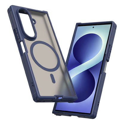 MagSafe-Hülle für Samsung Galaxy Z Fold8 Ultra F976, Techsuit, HaloFrost II, Marineblau