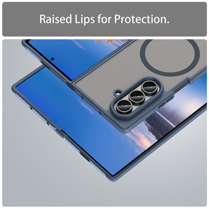 MagSafe-Hülle für Samsung Galaxy Z Fold8 Ultra F976, Techsuit, HaloFrost II, Marineblau