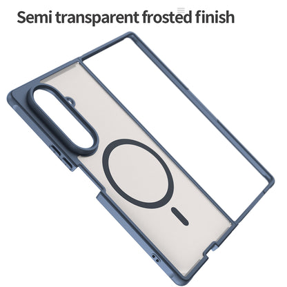 MagSafe-Hülle für Samsung Galaxy Z Fold8 Ultra F976, Techsuit, HaloFrost II, Marineblau