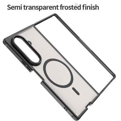 MagSafe-Hülle für Samsung Galaxy Z Fold8 Ultra F976, Techsuit, HaloFrost II, Schwarz