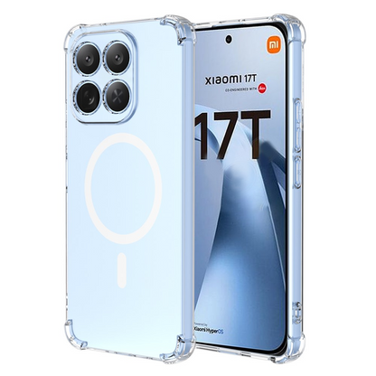 MagSafe Case for Xiaomi 17T, OEM, Shockproof, Transparent