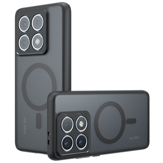 MagSafe-Hülle für Xiaomi 14T, Techsuit, PureFrost, Schwarz