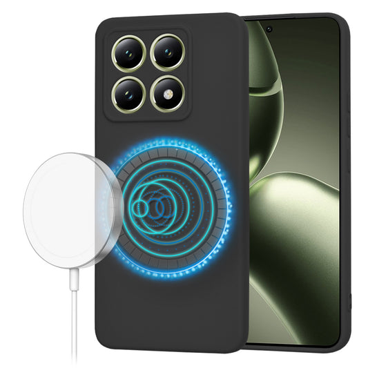 MagSafe-Hülle für Xiaomi 14T, Techsuit, SoftFlex, Schwarz
