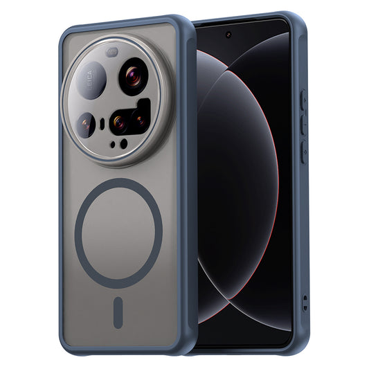 MagSafe-Hülle für Xiaomi 15 Ultra, Techsuit, HaloFrost II, Marineblau