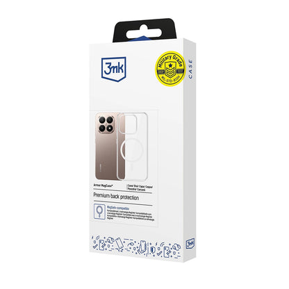 MagSafe Hülle für Xiaomi 15T, 3MK, Armor MagCase, Transparent