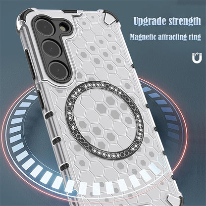 MagSafe Hülle für Xiaomi 15T Pro, Techsuit, HoneyComb Shield, Grün