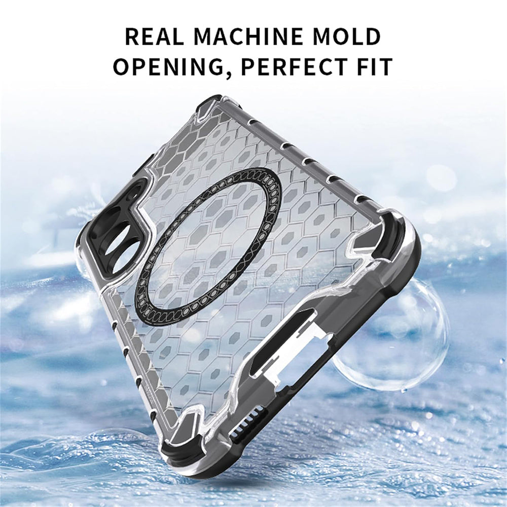 MagSafe Hülle für Xiaomi 15T Pro, Techsuit, HoneyComb Shield, Grün