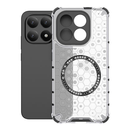 MagSafe Hülle für Xiaomi 15T, Techsuit, HoneyComb Shield, Weiß