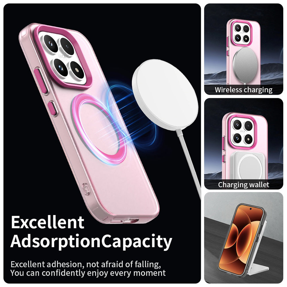 MagSafe Hülle für Xiaomi 17, Techsuit, CandyCase, Rosa