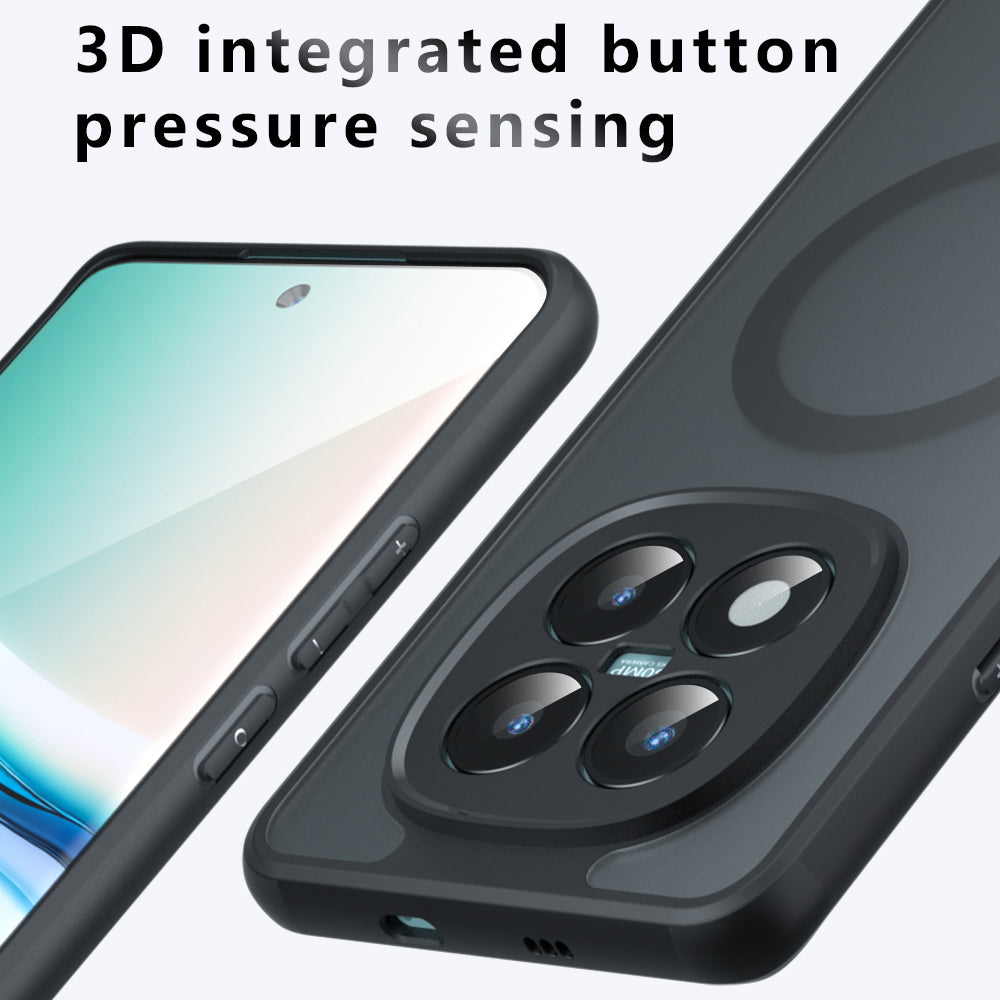 MagSafe Hülle für Xiaomi 17, Techsuit, PureFrost, Satinschwarz