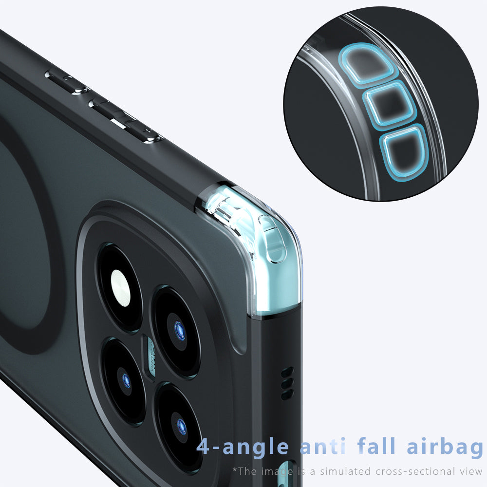 MagSafe Hülle für Xiaomi 17, Techsuit, PureFrost, Satinschwarz