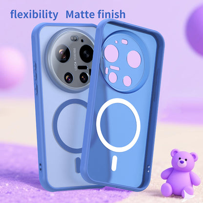 MagSafe Hülle für Xiaomi 17 Ultra, Techsuit, HaloFrost II, Blau