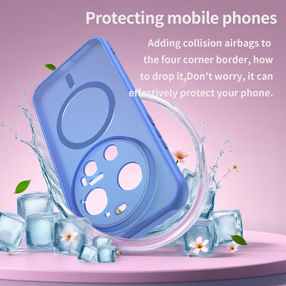 MagSafe Hülle für Xiaomi 17 Ultra, Techsuit, HaloFrost II, Blau