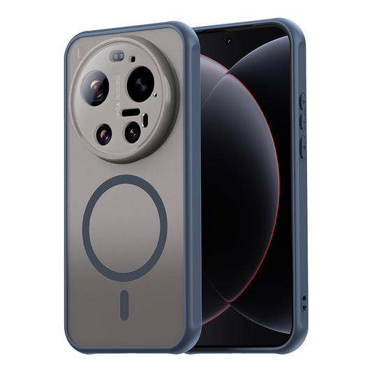 MagSafe Hülle für Xiaomi 17 Ultra, Techsuit, HaloFrost II, Marineblau