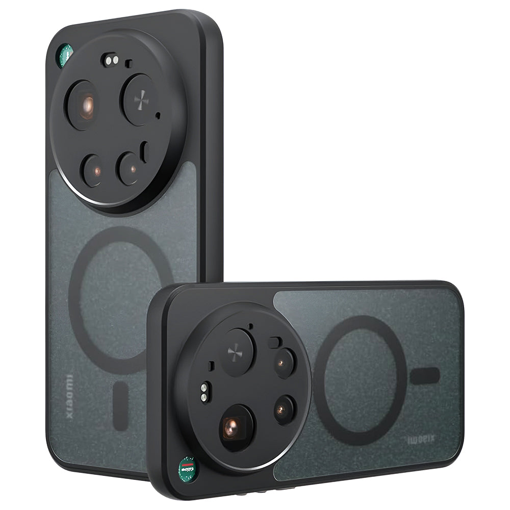 MagSafe Hülle für Xiaomi 17 Ultra, Techsuit, PureFrost, Satinschwarz