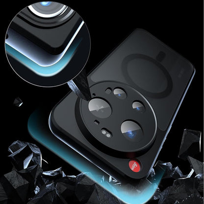 MagSafe Hülle für Xiaomi 17 Ultra, Techsuit, PureFrost, Satinschwarz